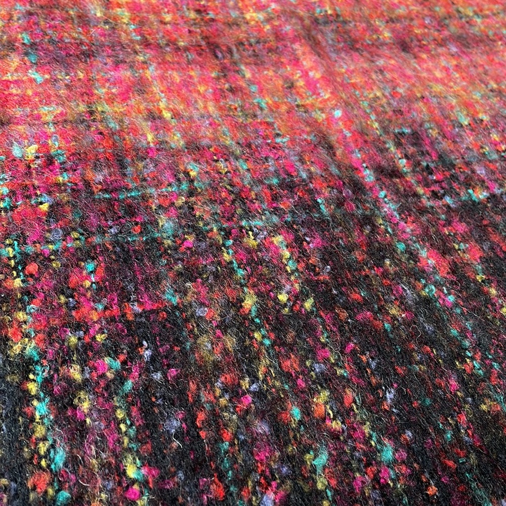 Anthropologie poncho multicoloured